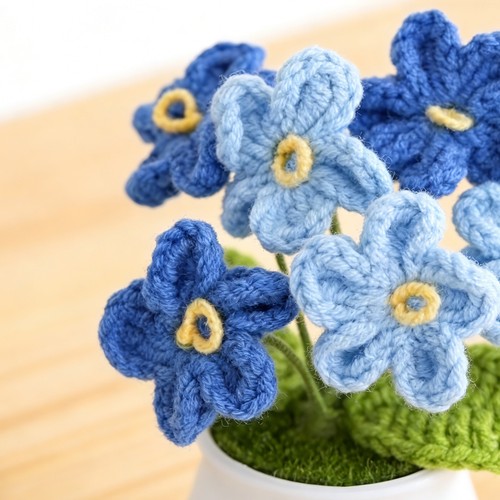 Composizione fiori finti