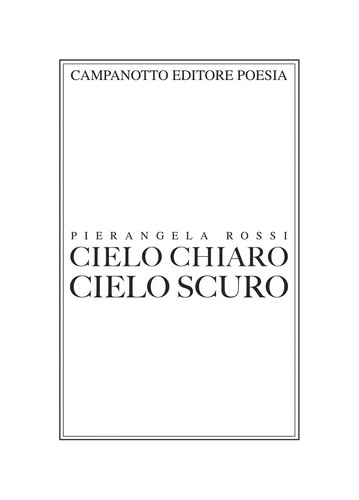 Libro pierangela rossi - -,