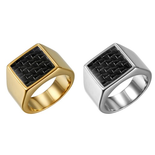 Anello uomo biker acciaio - uomo, inox