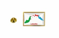 Spilla Pin Badge Pin's Bandiera Pays Cartolina Region Italia Provincia Liguria