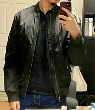 Giacca Bomber Vintage In Nylon