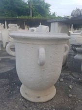 VASO MORTAIO FIORIERA ORCIO IN CEMENTO MARMO PIETRA 