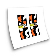 STICKER STAR SAM® MOZZO BICI Mavic CrossMax ST - 5 ADESIVI ADESIVI