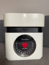 Terraillon Vintage Kitchen Scale 20-2200g - White & Black Very Good Condition