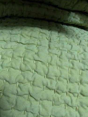 Copriletto trapuntato
