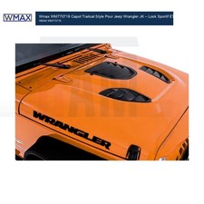 Jeep Wrangler JK 2007-2018 Capot Trailcat Style | Hood Style Wmax WM770719