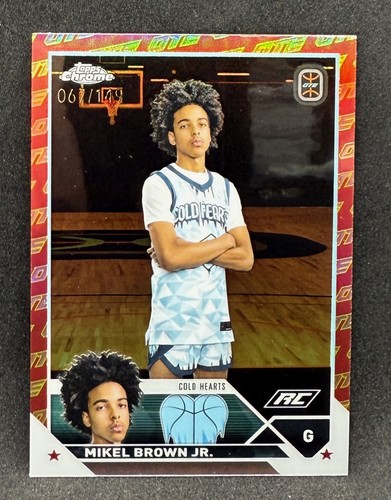 Mikel brown 2023 24 topps - mikel,