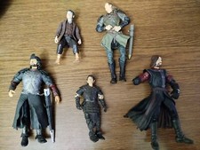 LOTTO 5 PUPAZZETTI ACTION FIGURE IL SIGNORE DEGLI ANELLI LORD OF THE RING 2003