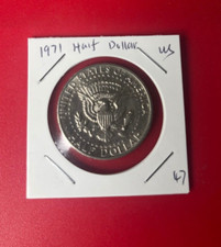 1971 KENNEDY MEZZO DOLLARO ~