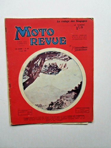 Moto revue 387 aôut 1930 - moto, n°387