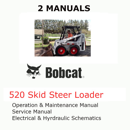 Bobcat 520 skid steer - steer, loader