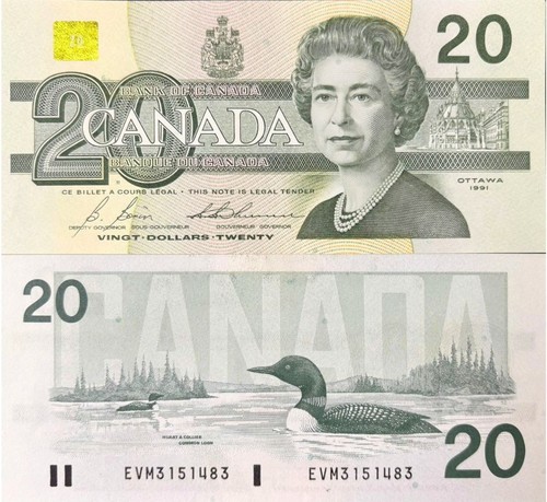 Canada dollari 1991 97 - 1991,