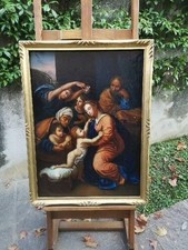 Dipinto antico del 1700 - Sacra famiglia