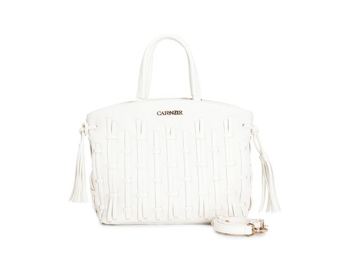 Cafènoir borsa tote bianca - borsa,
