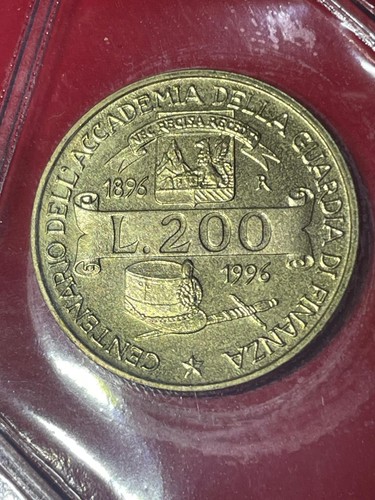 Moneta repubblica italiana 200 - repubblica,