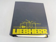 ' Uso + Catalogo Ricambi Liebherr Gru a Torre 112 Ec-H Supporto 03/1992