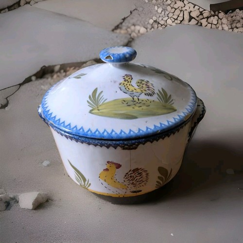 Soupière charolles con gallo - con,