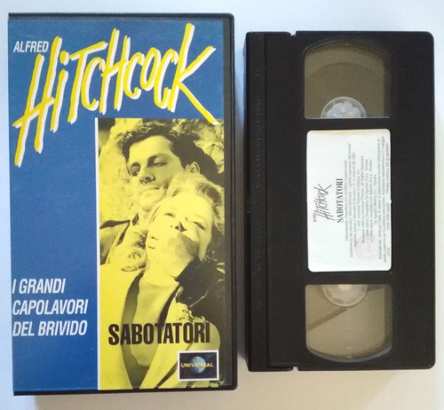 Vhs sabotatori film - vhs,