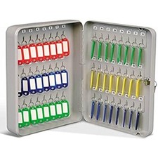 Cassetta Sicurezza Portachiavi da muro e serratura da 20 o 40 posti con 2 Chiavi