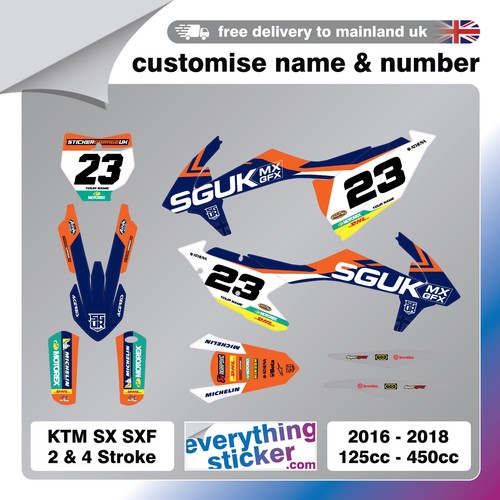 Kit grafica ktm - &, sxf