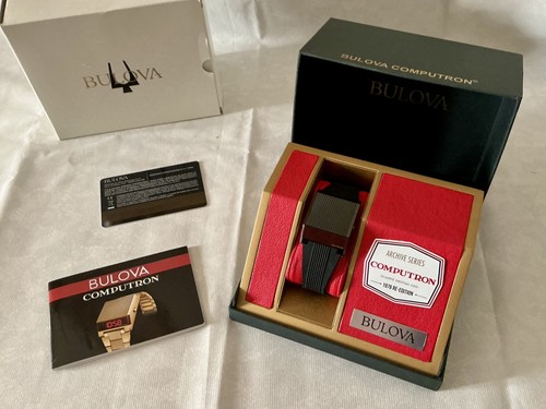 Bulova computron total black - bulova,