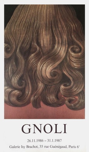 Domenico gnoli affiche galerie - affiche,
