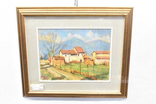 Quadro dipinto autore piero - dipinto,