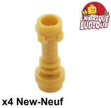 Lego 4x arme weapon lightsaber hilt manche sabre laser or/pearl gold 64567 NEUF