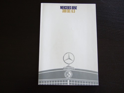 Mercedes depliant 300sel - mercedes,