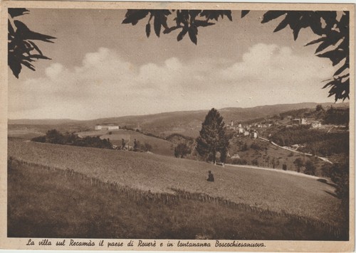 Villa sul recamao paese - paese, di