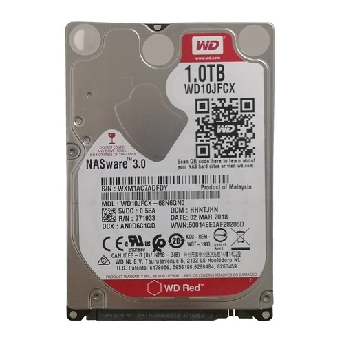Western digital wd10jfcx - 1, tb