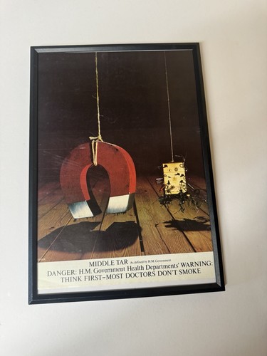 Framed original 1981 - framed, advert