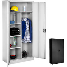 Armadio in metallo ufficio magazzino 2 ante spogliatoio 80/90 cm larghezza