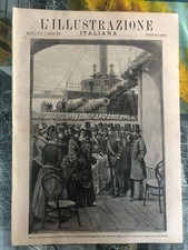 L' Illustrazione Italiana 6-7 1886 INCISIONI Spezia Mincio Zanzibar Meraviglie