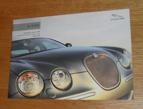 Jaguar type price guide 2005 - guide,