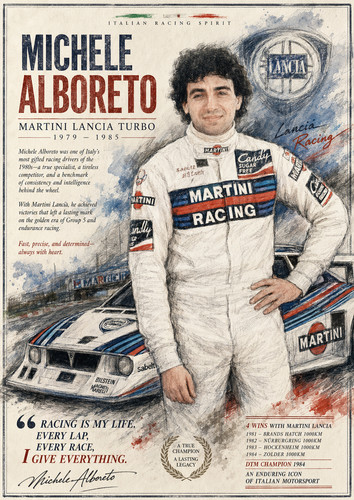 Michele alboreto tribute - alboreto,