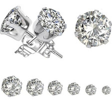 Orecchini Uomo Diamante