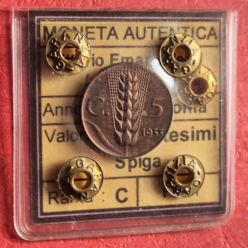 Centesimi 1933 spiga fdc - 5,