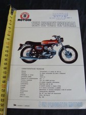 Foglio pubblicitario motobi - pubblicitario,