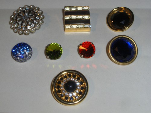 Bottoni gioiello strass - gioiello,