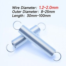Filo diametro 1,2-2 mm Molle di Tensione Estensione Espansione Molla di Estensione