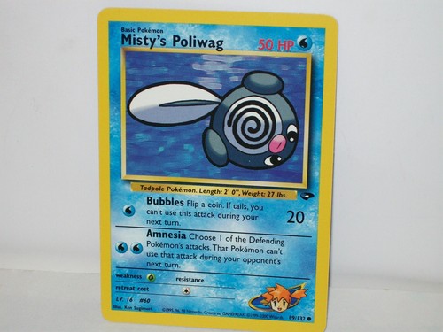 Carta pokemon misty - carta, misty's