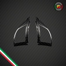Cover pulsanti volante in Carbonio Vero Fiat 500 Abarth 595 695 500 pre rest