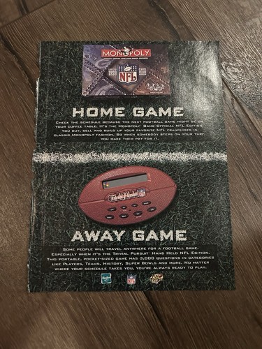 Nfl monopoly trivial - monopoly,