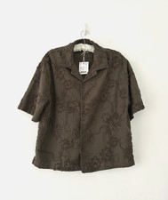 Zara Top Camicia Donna Lino