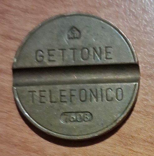 Gettone telefonico 7608 - gettone,