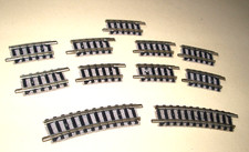 Fleischmann piccolo 9127 + 9128 - 11 pezzi binari curvi R2 - letto binario luminoso