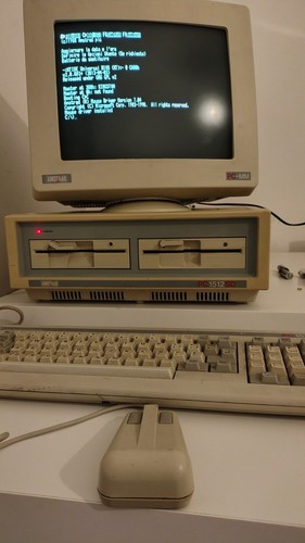 Computer amstrad 1512 - 1512, dd