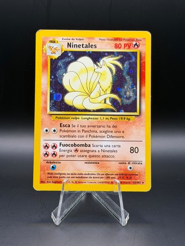 Pokemon ninetales 102 - ninetales, 12/102