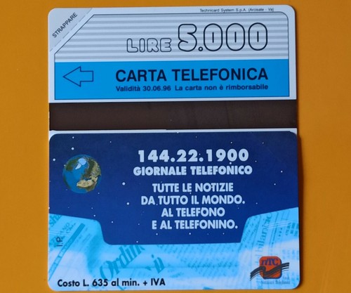 Schede telefoniche sip nuova - telefoniche,